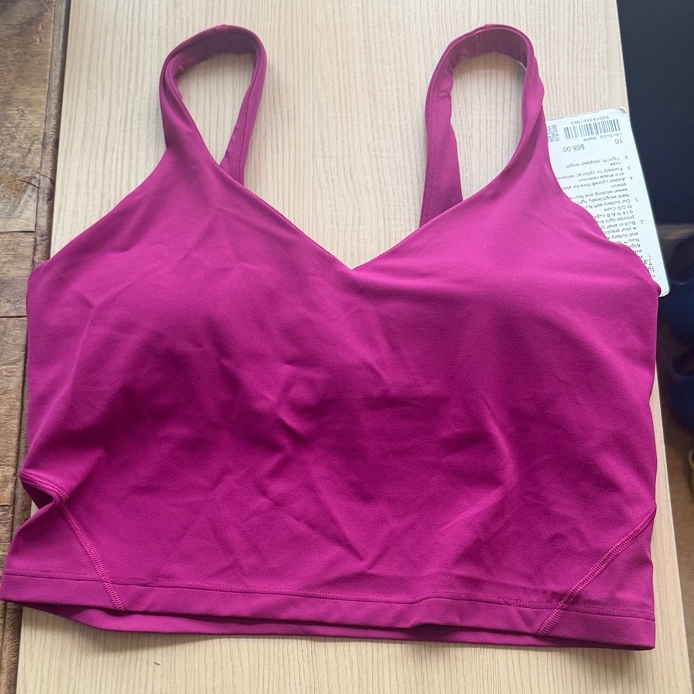 lululemon athletica Magenta Sports Bra